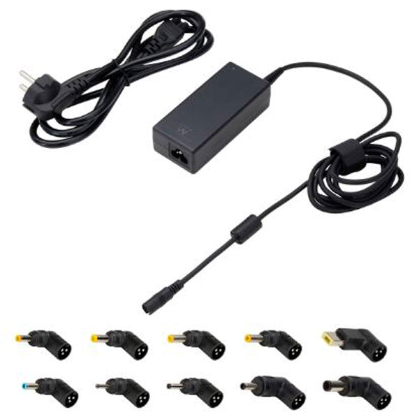 EWENT CARREGADOR UNIVERSAL PORTATIL 45W 10 TIPS