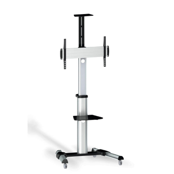 AISENS SUPORTE EXIBIÇÃO DE SINALÉTICA 177,8 CM (70") PRETO PRATEADO