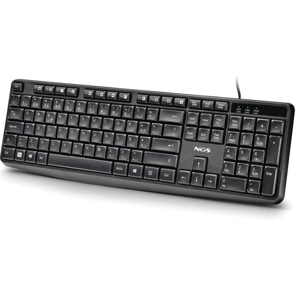 NGS TECLADO FUNKY 4 MULTIMEDIA BLACK USB