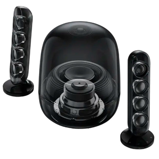 HARMAN KARDON COLUNAS 2.1 SOUND STICKS 5 BLUETOOTH E HDMI BLACK
