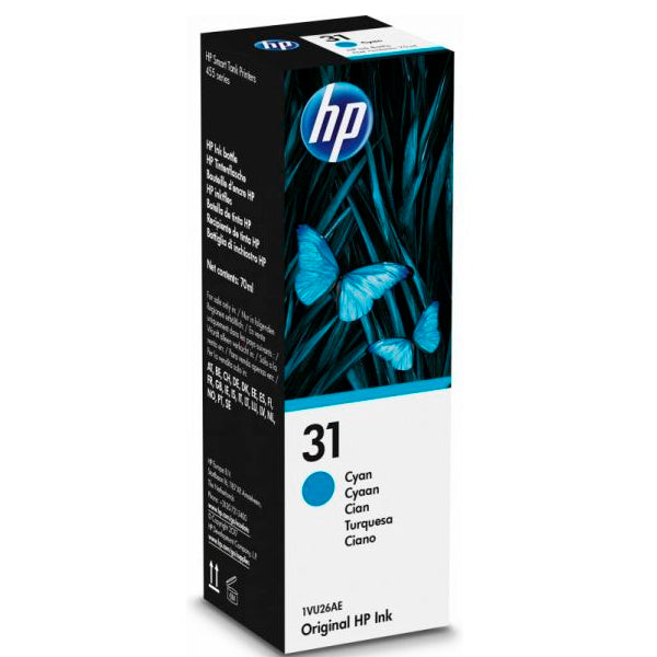 HP TINTEIRO AZUL 70ML 31