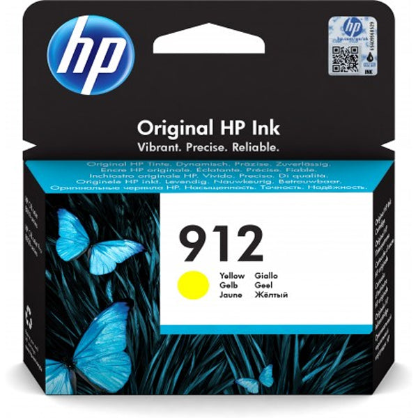 HP TINTEIRO AMARELO 912
