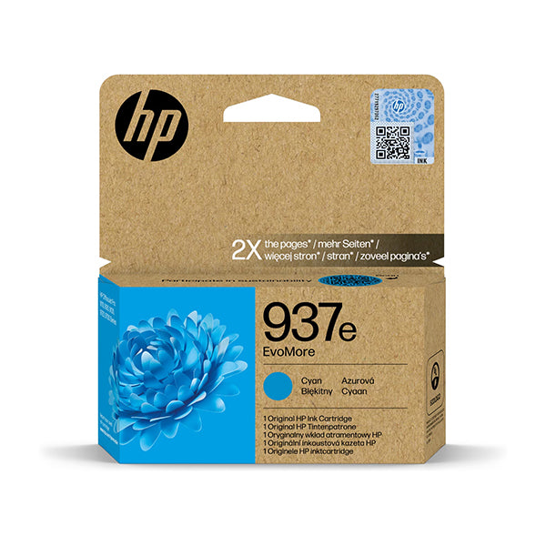 HP TINTEIRO AZUL 937E EVOMORE