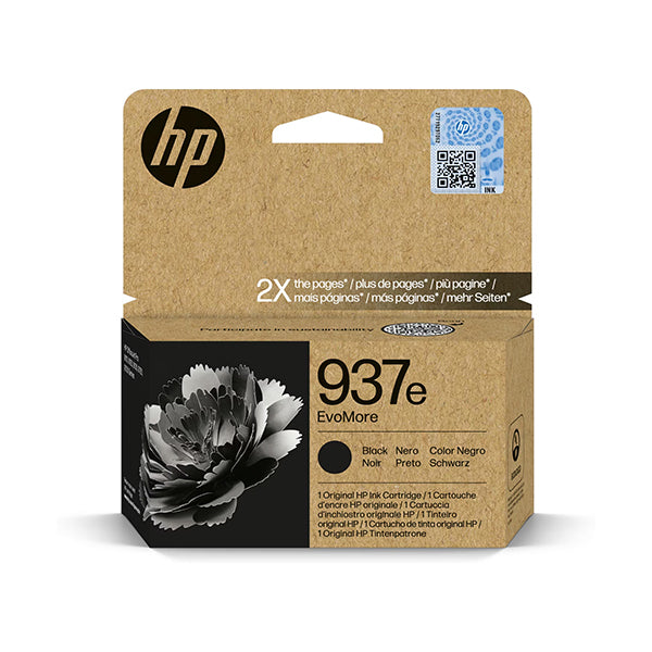 HP TINTEIRO PRETO 937E EVOMORE