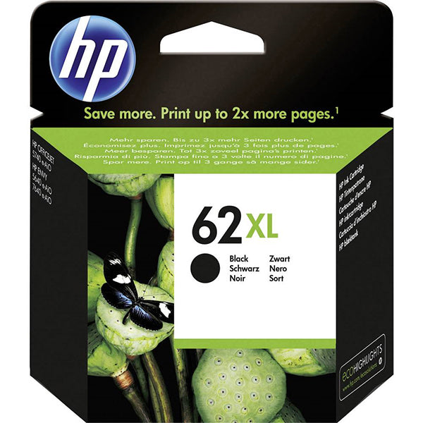 HP TINTEIRO ALTO RENDIMENTO PRETO 62XL