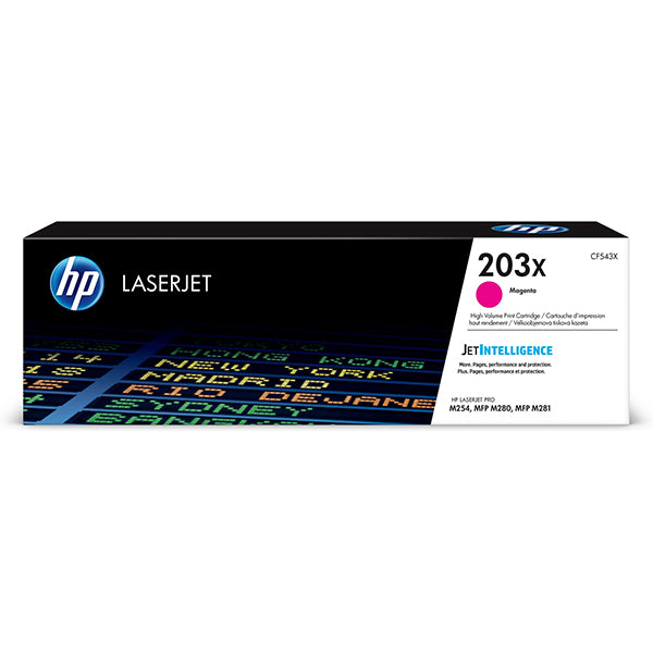 HP TONER ALTO RENDIMENTO MAGENTA 203X