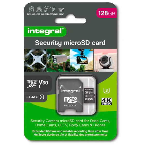 INTEGRAL MICRO SD 128GB SECURITY HIGH ENDURANCE