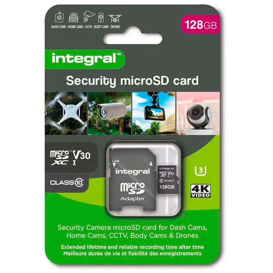 INTEGRAL MICRO SD 128GB SECURITY HIGH ENDURANCE