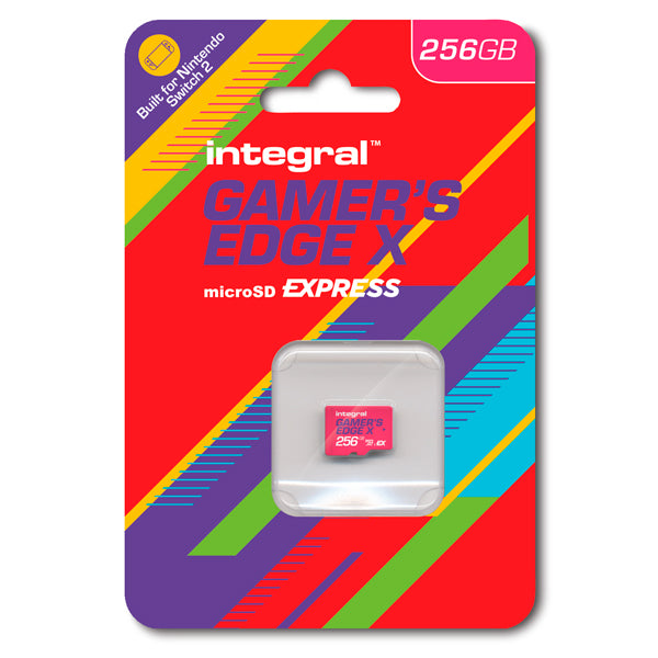 INTEGRAL MICRO SD 256GB GAMERS EDGE X EXPRESS FOR NINTENDO SWITCH 2