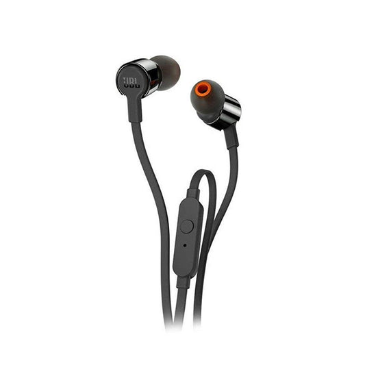 JBL EARPHONES TUNE T210 3.5" C/ BOLSA TRANSPORTE BLACK