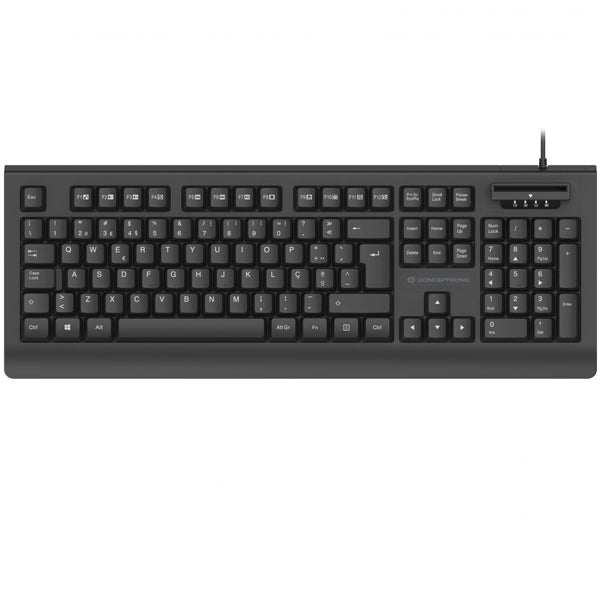 CONCEPTRONIC TECLADO KAYNE C/ LEITOR CARTAO CIDADAO