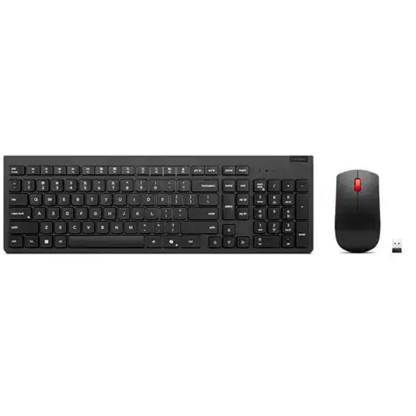 LENOVO ESSENTIAL WIRELESS COMBO KEYBOARD &MOUSE GEN2 BLACK PT