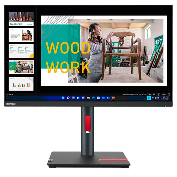 LENOVO THINKVISION P24Q-20 24" QHD IPS HDMI DP USB 300NITS 4MS HAS 3Y
