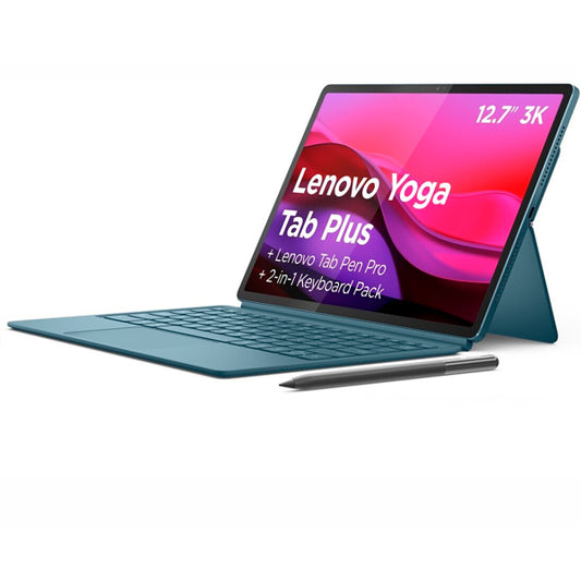 LENOVO YOGA TAB PLUS TB520FU 16GB 256GB WIFI 12.7" TIDAL TEAL + PEN + KEYB 3Y