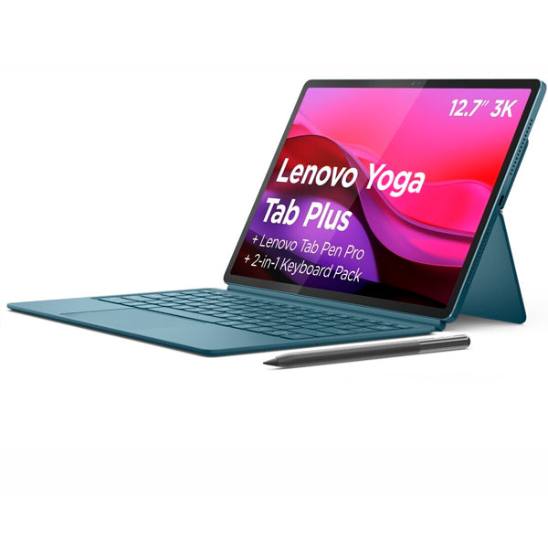 LENOVO YOGA TAB PLUS TB520FU 16GB 256GB WIFI 12.7" TIDAL TEAL + PEN + KEYB 3Y