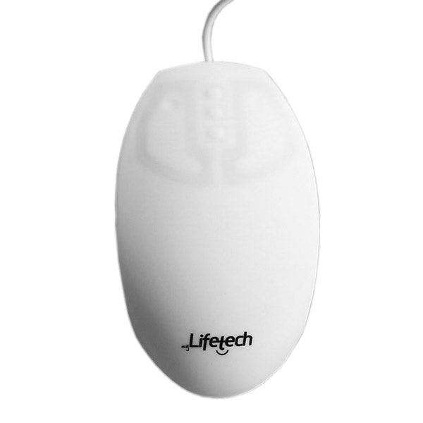 LIFETECH RATO SILICONE HIGIENIZAVEL LAVAVEL USB BRANCO
