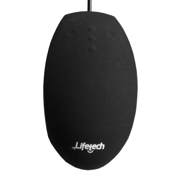 LIFETECH RATO SILICONE HIGIENIZAVEL LAVAVEL USB PRETO