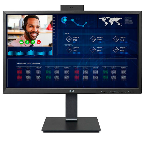 LG MONITOR IPS THIN CLIENT 24" N5105 4GB 16GB WIFI BT WEBCAM NON SO 24CQ650N-6P