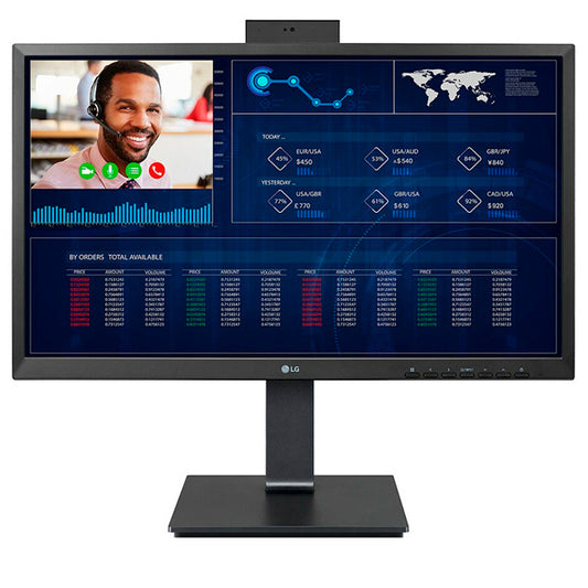 LG MONITOR IPS THIN CLIENT 24" N5105 4GB 16GB WIFI BT WEBCAM NON SO 24CQ650N-6P