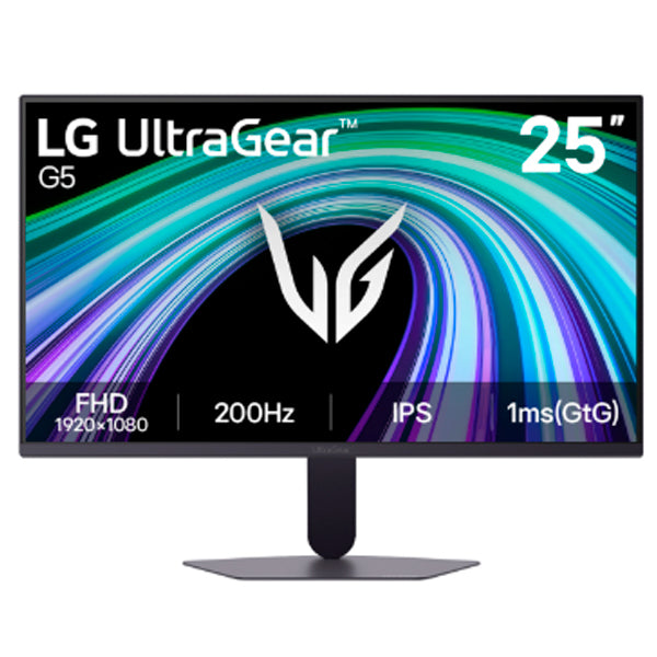 LG MONITOR IPS 25" (24.4") 16:9 FHD 200HZ 1MS HDMI DP 25G523B-B