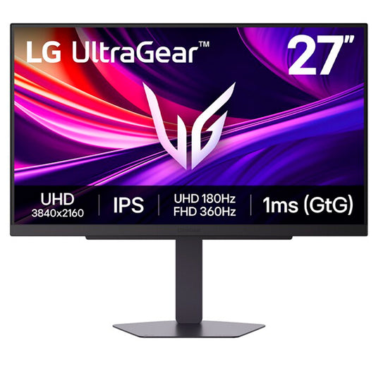 LG MONITOR ULTRAGEAR IPS 27" 16:9 UHD 4K 1MS 180HZ HDMI DP USB HAS PIVOT 27G810A