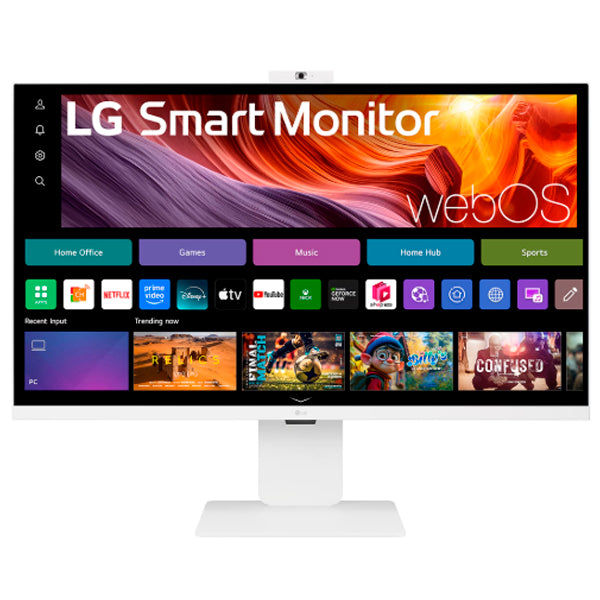 LG SMART MONITOR IPS 32" (31.5) UHD 4K HDMI USB-C SOM WEBCAM HAS PIVOT 32U850SA