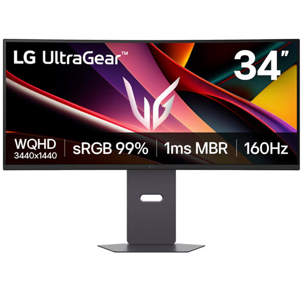 LG MONITOR VA 34" 21:9 CURVO WQHD 160HZ HDMI DP COLUNAS HAS 34G600A-B