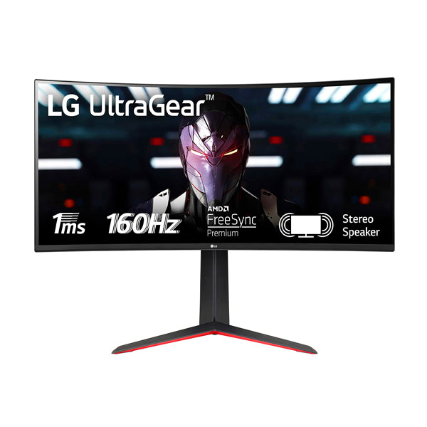 LG MONITOR VA 34" 21:9 CURVO QHD 160HZ 1MS HDMI DP HAS COLUNAS 34GP63AP-B