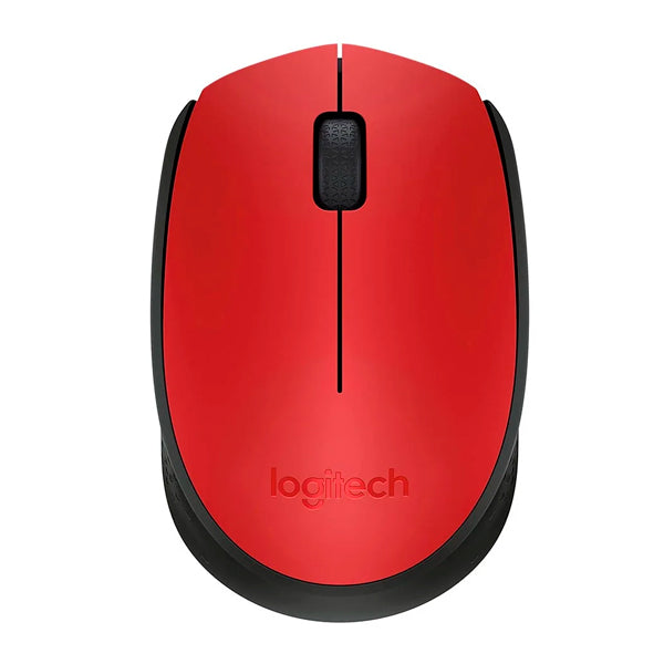 LOGITECH RATO M171 NOTEBOOK WIRELESS OPTICO RED