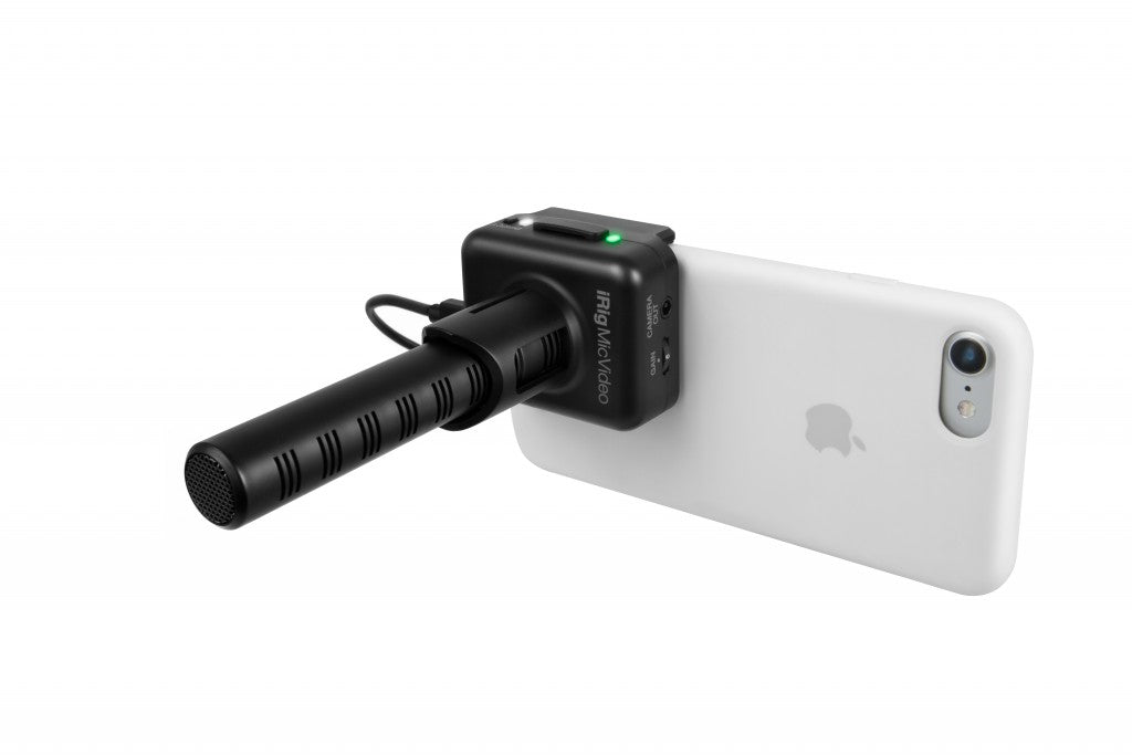 IK MULTIMEDIA - MICROFONE IRIG MIC VIDEO