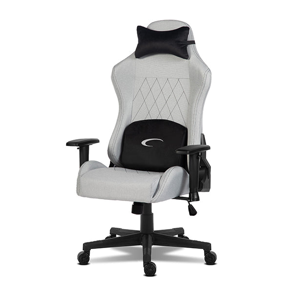 NAPOFIX CADEIRA GAMING LIGHT GRAY FABRIC MIST GC2100