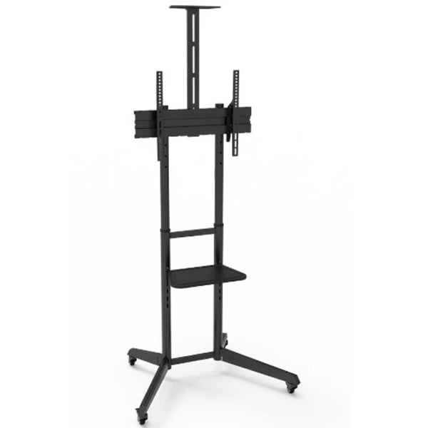 NAPOFIX SUPORTE CHÃO MOVEL HORIZONTAL 32">75" PRETO VWA1105BN