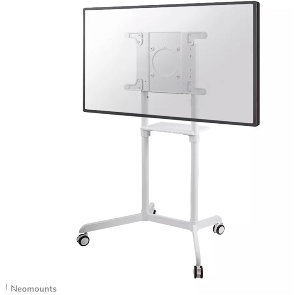 NEOMOUNTS MOBILE FLAT SCREEN FLOOR STAND 1 SCREEN 37-70 WHITE