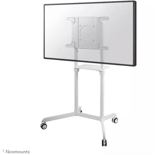 NEOMOUNTS MOBILE FLAT SCREEN FLOOR STAND 1 SCREEN 37-70 WHITE