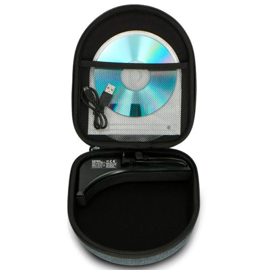 LENCO BOLSA DISCMAN C\POWERBANK 5000 MAH CINZA