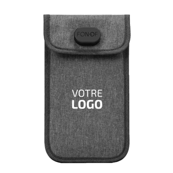 PORT NAOTIC BOLSA FONOF ECO BLOQUEADORA DE SINAL SMARTPHONES 7" CINZA