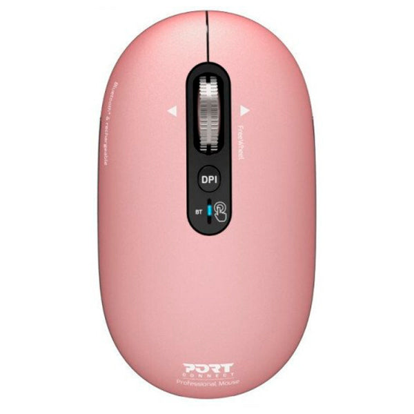 PORT RATO BLUETOOTH BATERIA PURE MAC SCROLL MAGNETICO COPPER ROSE 3200DPI