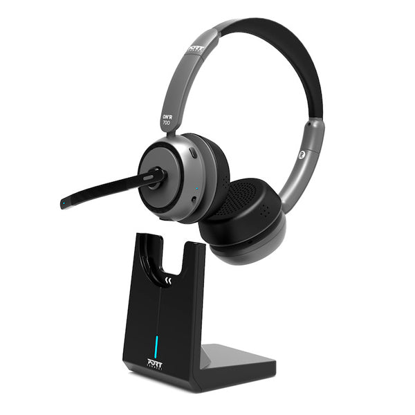 PORT HEADSET BLUETOOTH COM BASE ACTIVE NOISE CANCEL RECARREGAVEIS