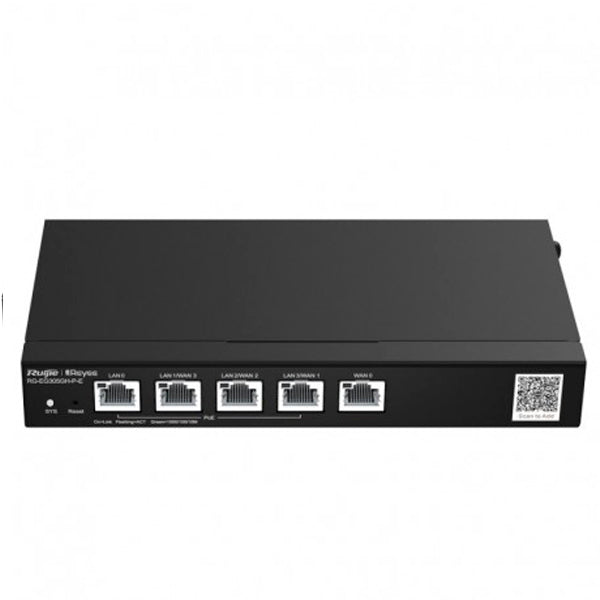 RUIJIE NETWORKS ROUTER COM FIO PRETO
