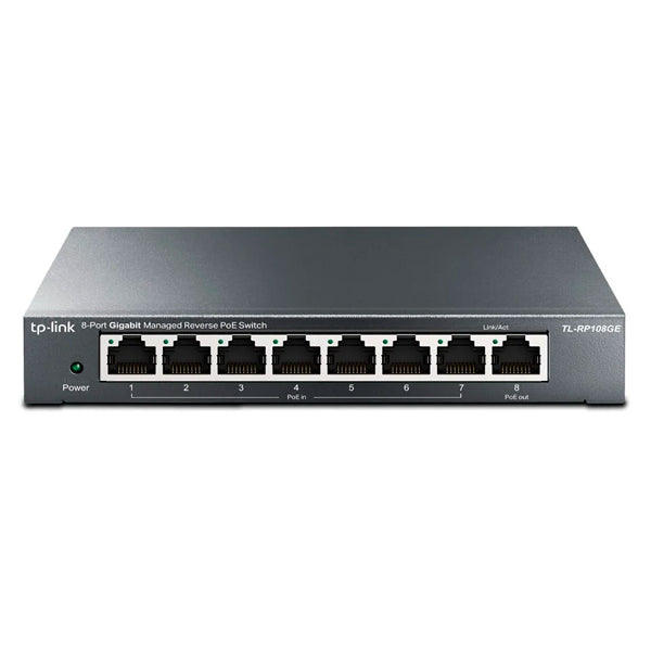 TP-LINK SWITCH 8PORT GIGABIT MANAGED REVERSE POE
