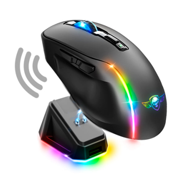 SPIRIT OF GAMER MOUSE ELITE M50 WIRELESS BLACK C\ CHARGE DOCK