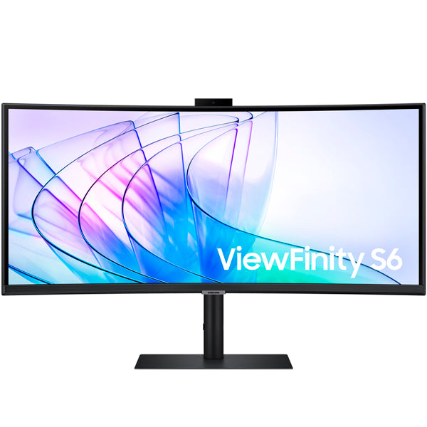 SAMSUNG MONITOR VIIEWFINITY 34" S6 S65VC ULTRA WQHD WEBCAM USBC