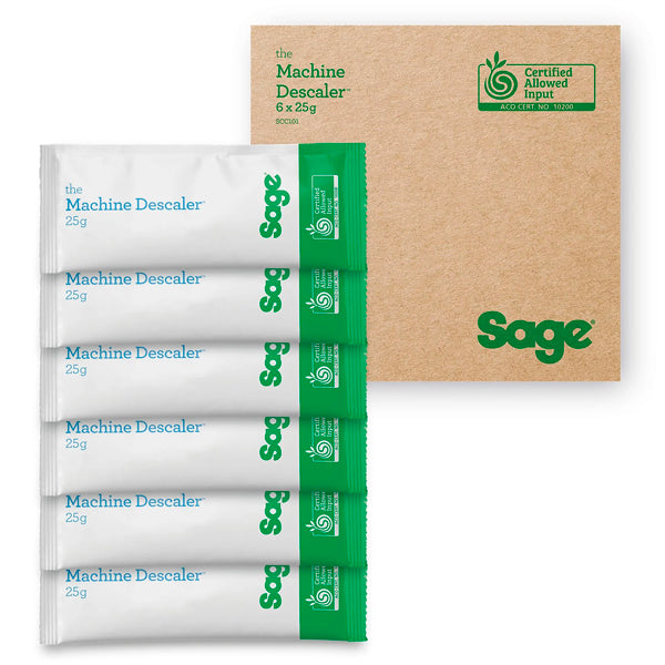 SAGE ORGANIC DESCALCIFICADOR PACK 6