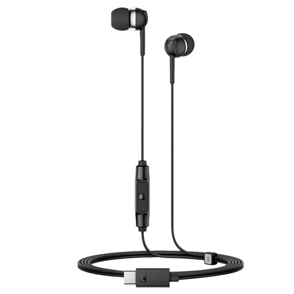 SENNHEISER EARPHONES CX-80U USB-C BLACK