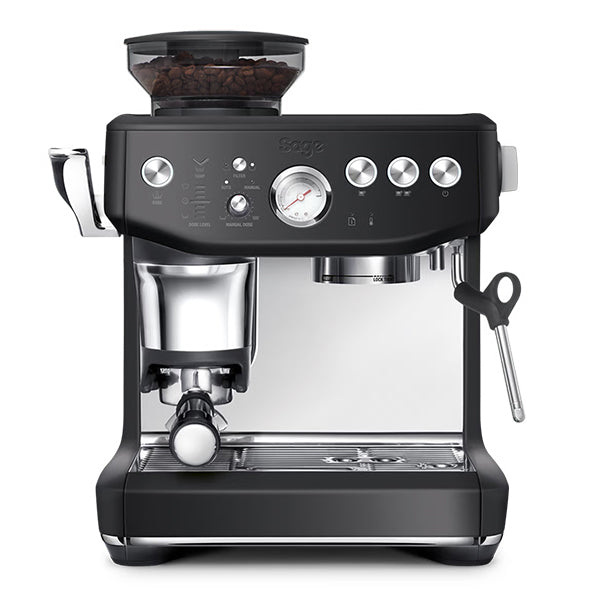 SAGE MAQUINA CAFE THE BARISTA EXPRESS IMPRESS BLACK TRUFFLE