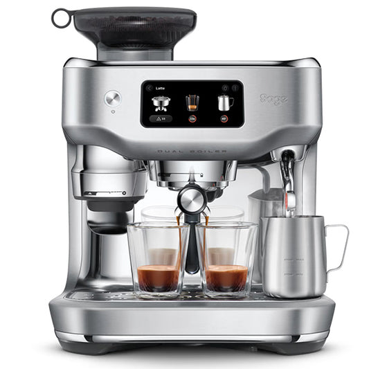 SAGE MAQUINA CAFE THE ORACLE DUAL BOILER BRUSHED STAINLESS STEEL