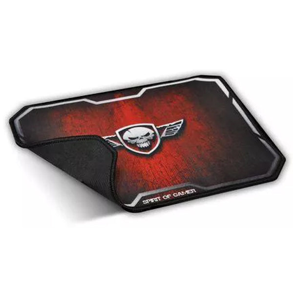 SPIRIT OF GAMER TAPETE MOUSEPAD GAMING WING SKULL RED