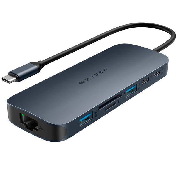 HYPER DOCK 4K 1XHDMI 1XRJ45 3XUSB3 2XUSB-C 3.5 PD140W