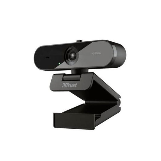 TRUST WEBCAM TW-200 FULL HD G. ANGULAR MIC LONGO ALCANCE PRETA KAMIKAZE