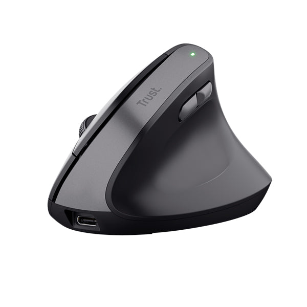 TRUST RATO WIRELESS BAYO II VERTICAL BATERIA PRETO 2400DPI